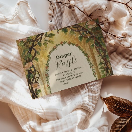 ストーリーブック・ウッドランド・ラッフル・ディッパー エンクロージャーカード