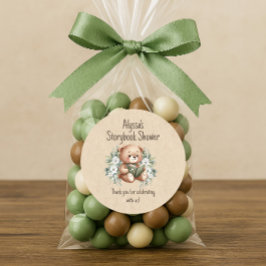 ストーリーブック テディベア ゲスト特典 サンクス ラウンドシール