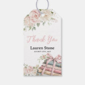 ストーリーブック ブライズシャワー 感謝カード ギフトタグ (正面)