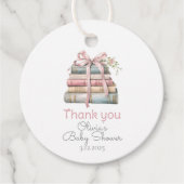 ストーリーブック 新章 ピンクの蝶結び ありがとうございます フェイバータグ (正面)