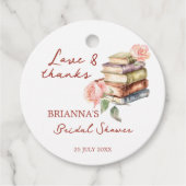 ストーリーブック 新章 ブライダルシャワーのお土産 フェイバータグ (正面)