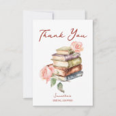 ストーリーブック 新章 ブライダルシャワー サンキューカード (正面)