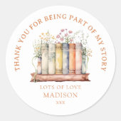 ストーリーブック 新章 誕生日 ステッカー (正面)