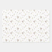 ストーリーブック | 森の赤ちゃん歓迎会 ラッピングペーパーシート (正面3)