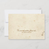 ストーリーブックRSVP 出欠カード (裏面)