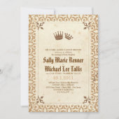 ストーリーブッ王室のクフェアリータール招待状 招待状 (正面)