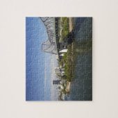 ストーリーブリッジ、ブリスベン川、カンガルー ジグソーパズル (縦)