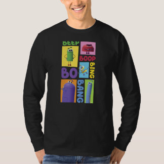 ストーリーボットキャラクターボックスアップ Tシャツ