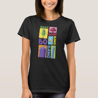 ストーリーボットキャラクターボックスアップ Tシャツ