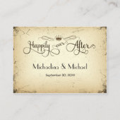 ストーリーラインフォーマルウェディングレセプションカード エンクロージャーカード (裏面)