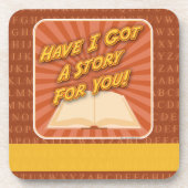 ストーリー得作家のデザイン コースター (正面)