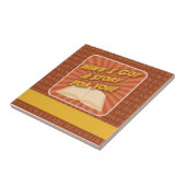 ストーリー得作家の宣伝モットーがある タイル (側面)