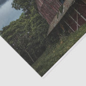 ストーリ数々のーの空の下の大きな赤い納屋 薄葉紙 (詳細)