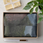 ストーリ数々のーの空の下の大きな赤い納屋 薄葉紙 (ギフト)