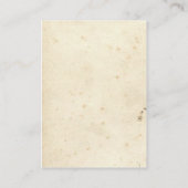 ストーリ王室のブック – 披露宴カード エンクロージャーカード (裏面)