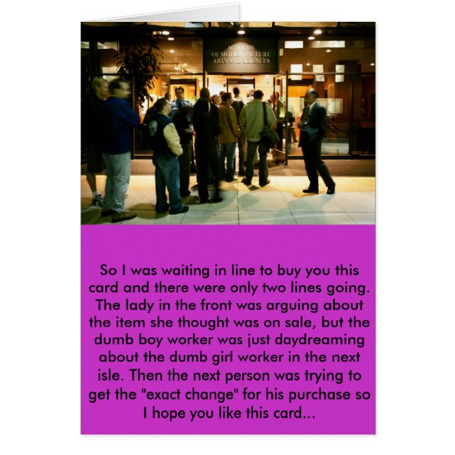 ストールそれカード (正面)