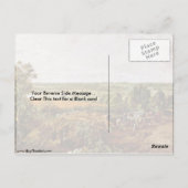 ストールバレー、ジョン・巡査による教会と ポストカード (裏面)