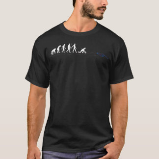 ストーンアイスカーリングスポーツのためのクールなカーリングアート Tシャツ