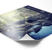 ストーンアーチブリッジ，ヒルズボロニューハンプシャー フォトプリント            (角)