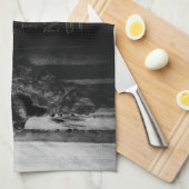 ストーンウィングススカル キッチンタオル (四つ折り)