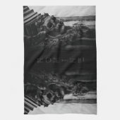 ストーンウィングススカル キッチンタオル (縦)