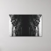 ストーンウィングススカル キャンバスプリント (正面)