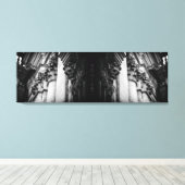 ストーンウィングススカル キャンバスプリント (インサイチュ (ウッドフロア))