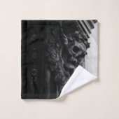 ストーンウィングススカル バスタオルセット (ウォッシュタオル)