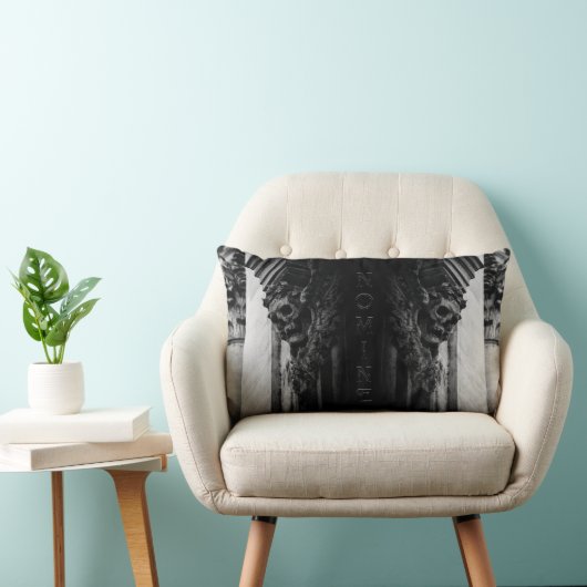 ストーンウィングススカル ランバークッション (椅子)