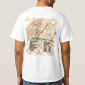 ストーンウォールの組の戦いのワイシャツ Tシャツ (裏面)