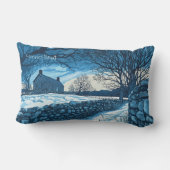 ストーンウォールインコネチカット冬装飾用クッション ランバークッション (裏面)