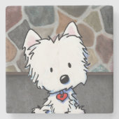 ストーンウォールウェスティーストーンコースター ストーンコースター (正面)