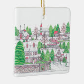 ストーンウォールクリスマスビレッジオーナメント セラミックオーナメント (右)