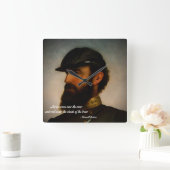 ストーンウォールジャクソンの時計 スクエア壁時計 (ホーム)