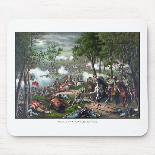 ストーンウォールジャクソンの死 マウスパッド (正面)