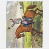 ストーンウォールジャクソンオンリトル フリースブランケット (正面)