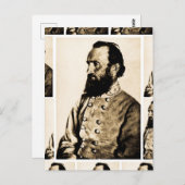 ストーンウォールジャクソン南北戦争伝説 ポストカード (正面/裏面)