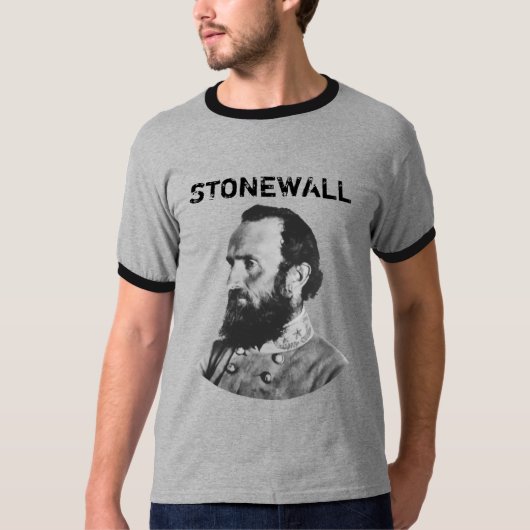 ストーンウォールジャクソン概要 Tシャツ (正面)