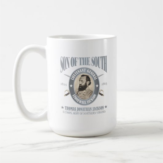 ストーンウォールジャクソン(SOTS2) コーヒーマグカップ (左)