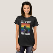 ストーンウォール機動隊LGBTの歴史プライドは機動隊ゲイPだった Tシャツ (正面フル)
