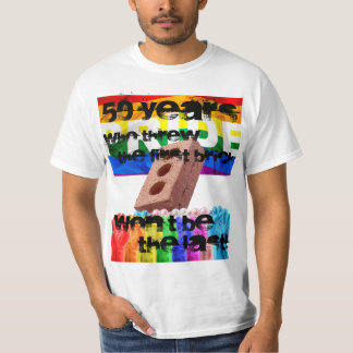 ストーンウォール50年間のプライド Tシャツ