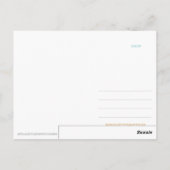 ストーンウォール ポストカードまたはミニアートポスター ポストカード (裏面)