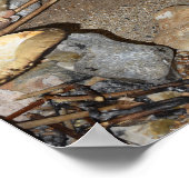 ストーンエイジの子供がスライド。 ポスター (角)