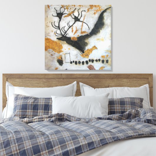 ストーンエイジングラスコックスメガロセロ絵画スケイブズキャンバス キャンバスプリント (インサイチュ (寝室))