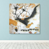 ストーンエイジングラスコックスメガロセロ絵画スケイブズキャンバス キャンバスプリント (インサイチュ (ウッドフロア))