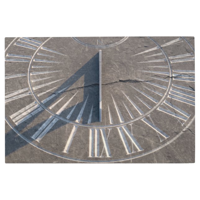 ストーンカードのサンダイヤル メタルプリント (正面)