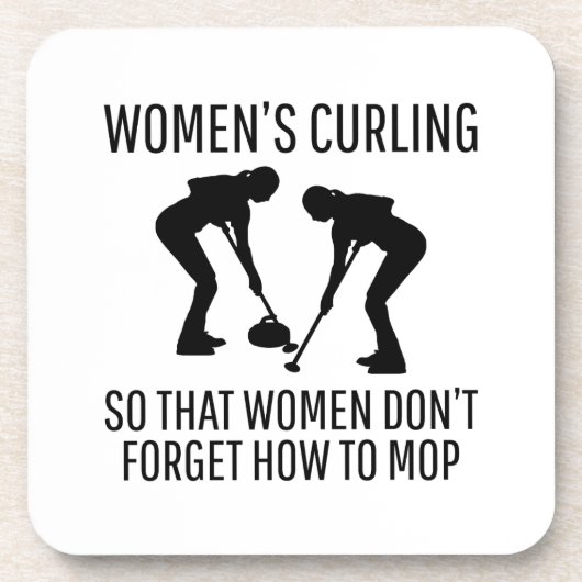 ストーンカーリングウィンターアイススポーツカーラー コースター (正面)