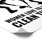 ストーンカーリングウィンターアイススポーツカーラー ポスター (角)