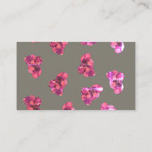 ストーンクォーツアメジスト名刺 名刺 (裏面)