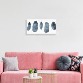 ストーンコレクションII キャンバスプリント (インサイチュ (リビング))